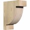 Ekena Millwork Alpine Rough Sawn Corbel, Douglas Fir, 6"W x 12"D x 16"H COR06X12X16ALP00RDF - alternate 1